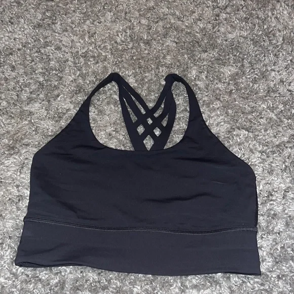 Black Lululemon Sports bra - Picture 1 of 3
